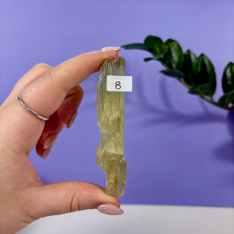 Lime Kunzite - Kenna's Crystals