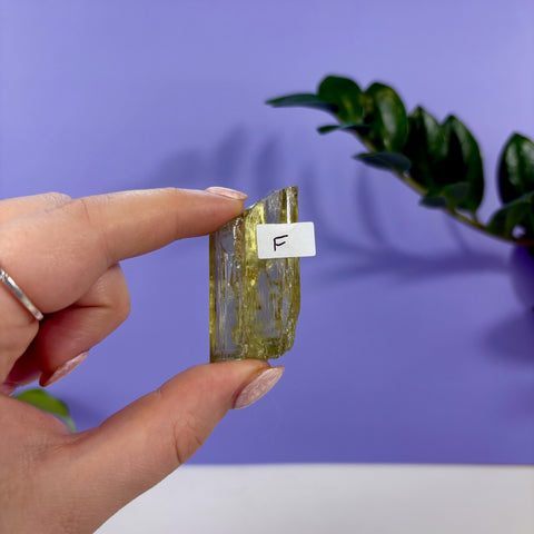 Lime Kunzite - Kenna's Crystals