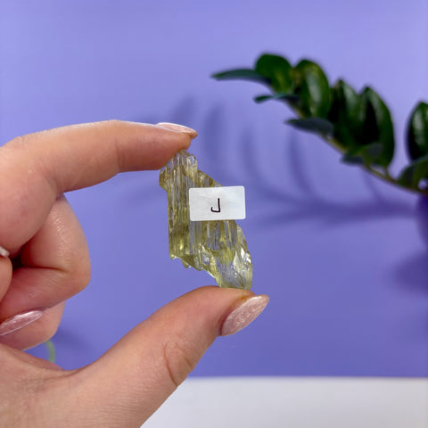 Lime Kunzite - Kenna's Crystals
