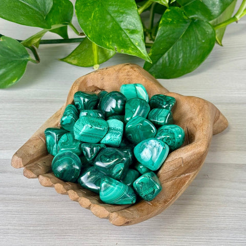 Malachite Tumble 11 2 - Kenna's Crystals from TikTok