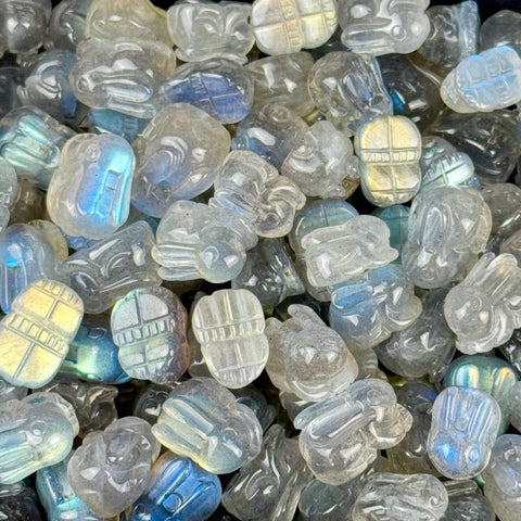 Mini AAA Labradorite Bunny 22 3 - Kenna's Crystals from TikTok