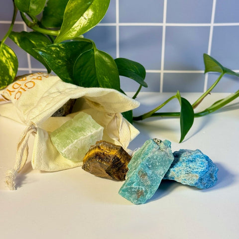 Mystery Raw Bag Large 2 - Kenna's Crystals from TikTok