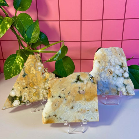 Ocean Jasper Slab 588 26 - Kenna's Crystals from TikTok