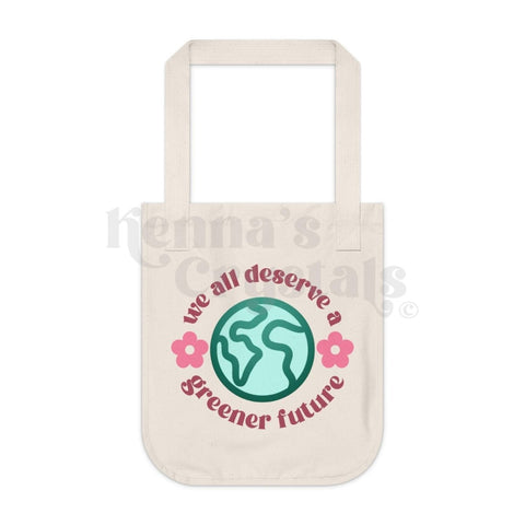 Organic Essential Tote Bloom Bags One size Natural 2 - Kenna's Crystals from TikTok