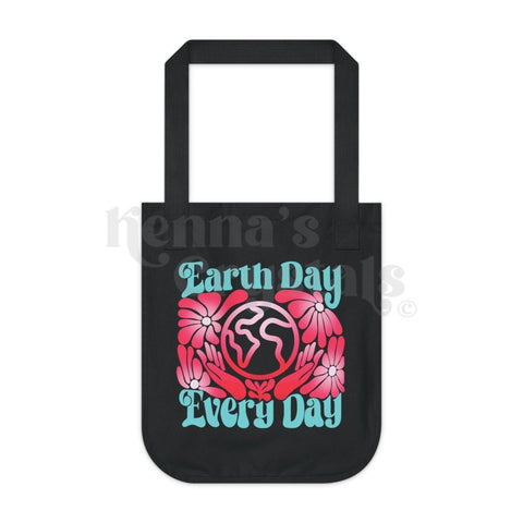 Organic Essential Tote Eco Babe Bags One size Black 2 - Kenna's Crystals from TikTok