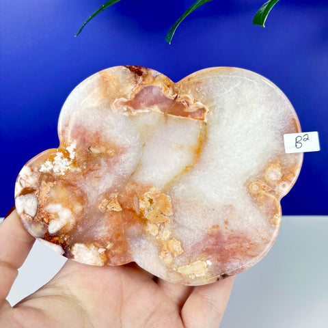 Peach Princess Plate - Kenna's Crystals
