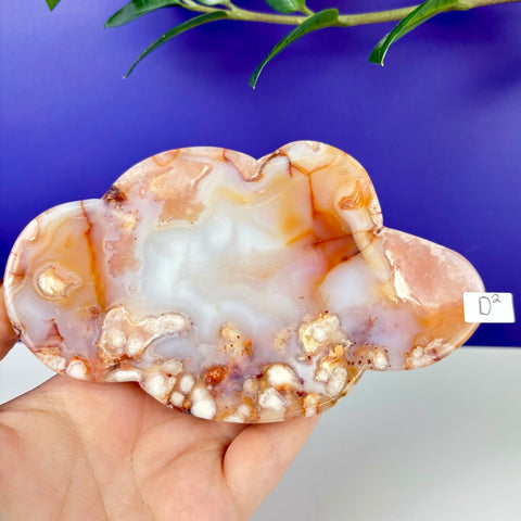 Peach Princess Plate - Kenna's Crystals