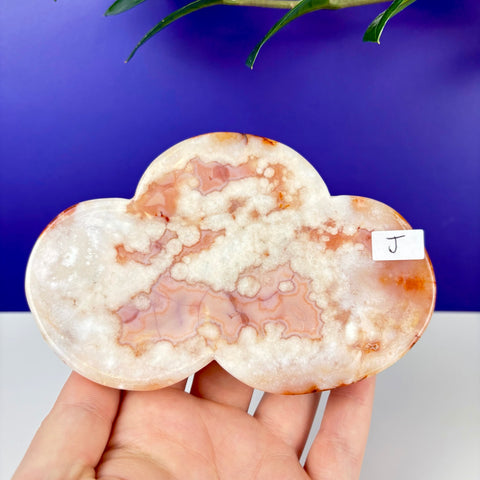Peach Princess Plate - Kenna's Crystals