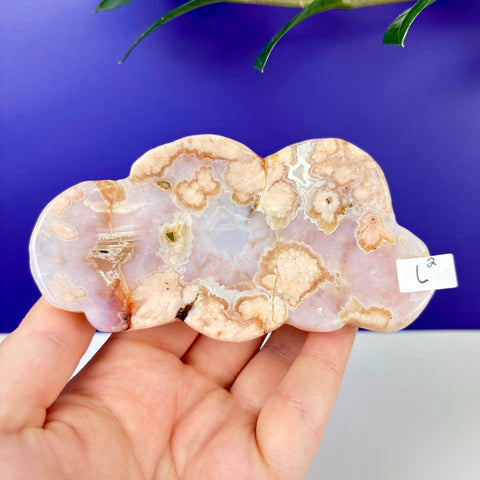 Peach Princess Plate - Kenna's Crystals