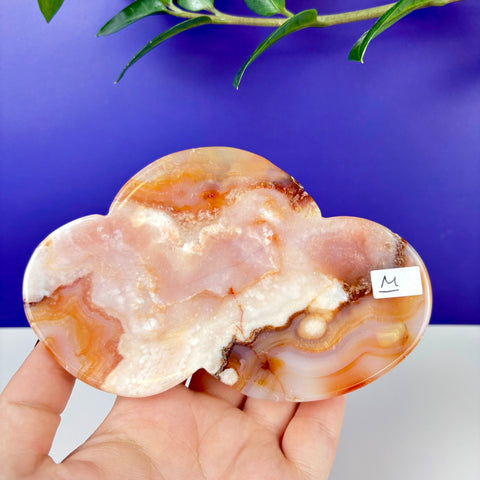 Peach Princess Plate - Kenna's Crystals