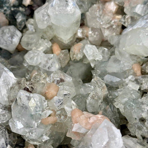 Perfect Apophyllite Points in Cave 2 - Kenna's Crystals from TikTok