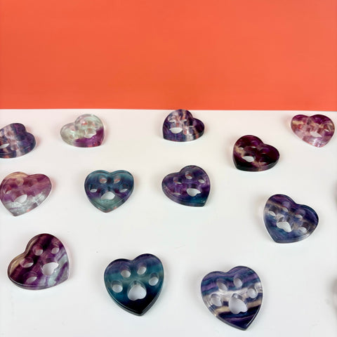 Pet Paw Planchette - Fluorite - Kenna's Crystals