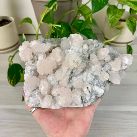 Pink Lantern Calcite D 9 - Kenna's Crystals from TikTok