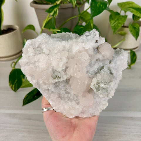 Pink Lantern Calcite E 10 - Kenna's Crystals from TikTok