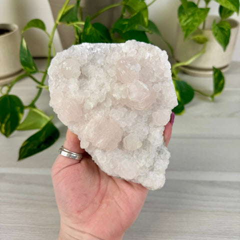 Pink Lantern Calcite J 15 - Kenna's Crystals from TikTok