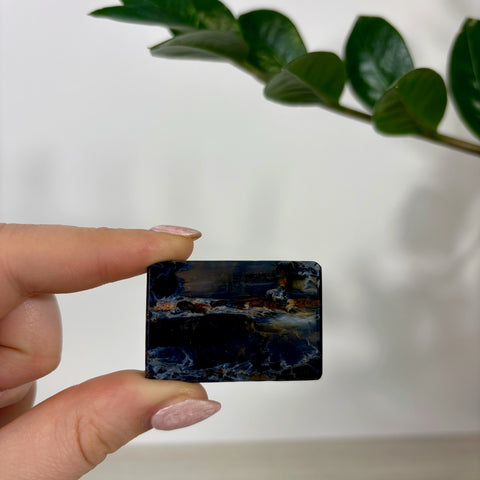 Rare Namibian Pietersite Tile - A - Kenna's Crystals