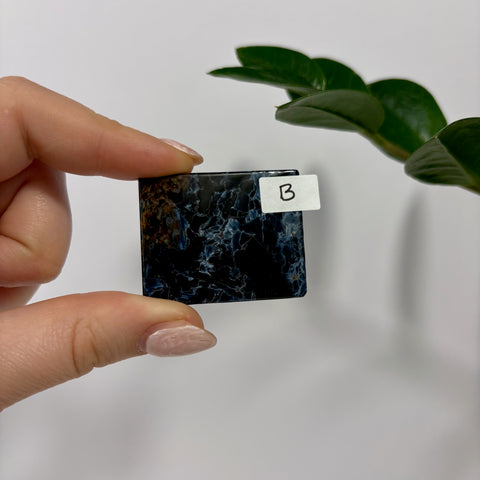 Rare Namibian Pietersite Tile - B - Kenna's Crystals
