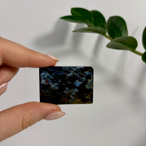 Rare Namibian Pietersite Tile - E - Kenna's Crystals