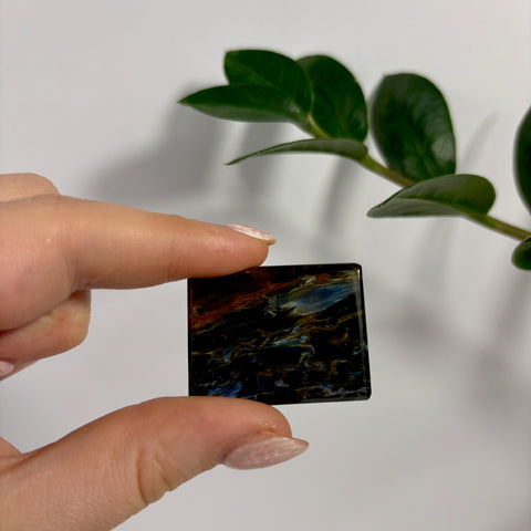 Rare Namibian Pietersite Tile - H - Kenna's Crystals