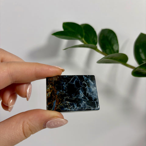Rare Namibian Pietersite Tile - I - Kenna's Crystals