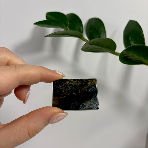 Rare Namibian Pietersite Tile - J - Kenna's Crystals