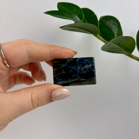 Rare Namibian Pietersite Tile - M - Kenna's Crystals