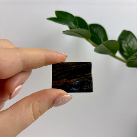 Rare Namibian Pietersite Tile - P - Kenna's Crystals
