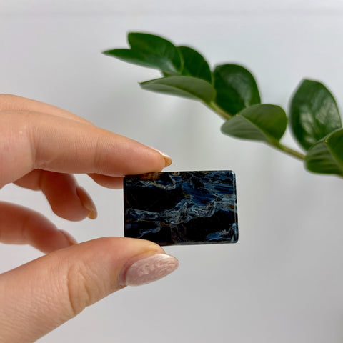 Rare Namibian Pietersite Tile - Q - Kenna's Crystals