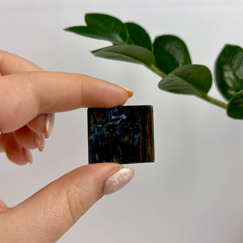 Rare Namibian Pietersite Tile - S - Kenna's Crystals