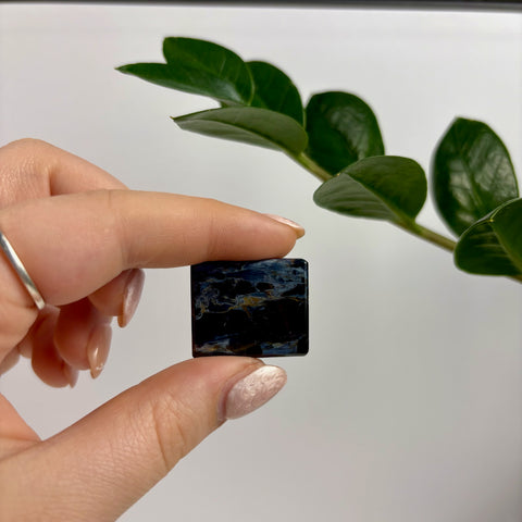 Rare Namibian Pietersite Tile - Z - Kenna's Crystals