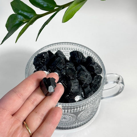 Raw Benz Black Tourmaline 11 1 - Kenna's Crystals from TikTok