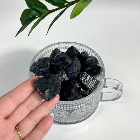 Raw Benz Black Tourmaline 22 5 - Kenna's Crystals from TikTok
