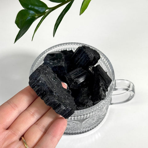 Raw Black Tourmaline 15 6 - Kenna's Crystals from TikTok