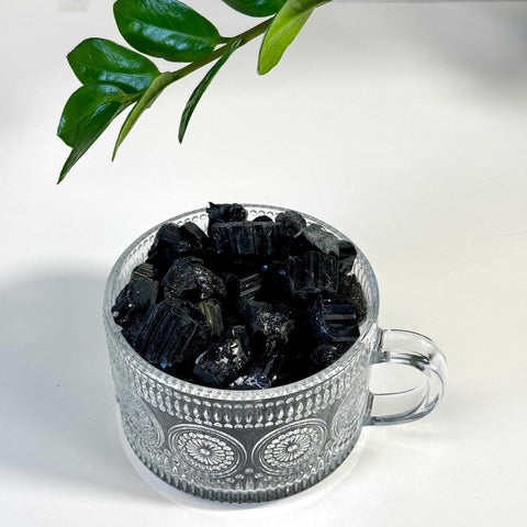 Raw Black Tourmaline 8 1 - Kenna's Crystals from TikTok