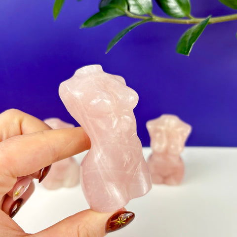 Rose Quartz Goddess - Kenna's Crystals