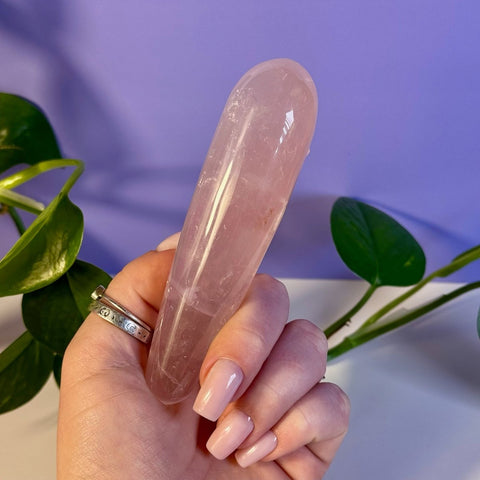 Rose Quartz Massager 122 8 - Kenna's Crystals from TikTok