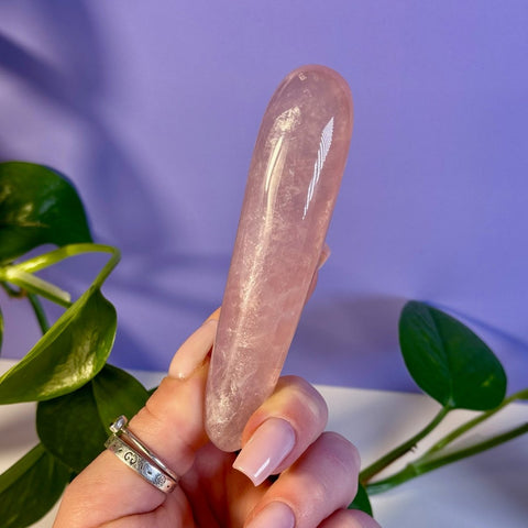 Rose Quartz Massager 177 10 - Kenna's Crystals from TikTok