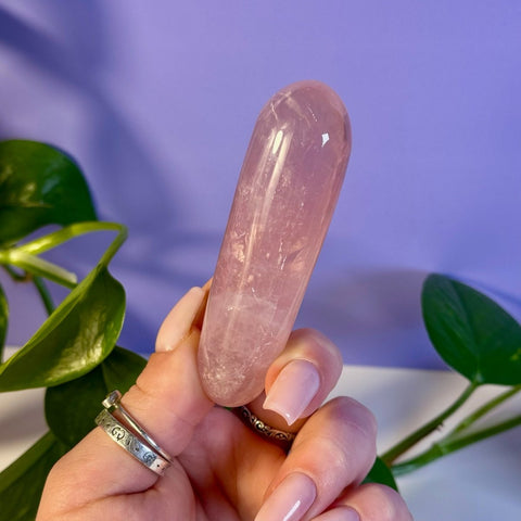 Rose Quartz Massager 66 5 - Kenna's Crystals from TikTok