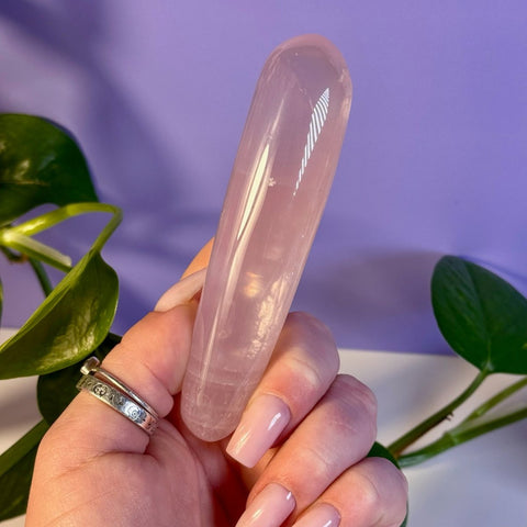 Rose Quartz Massager 88 7 - Kenna's Crystals from TikTok
