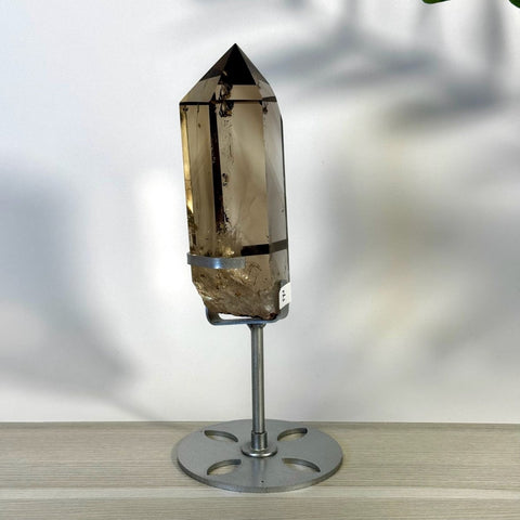 Smoky Quartz Point with Custom Stand D2 56 - Kenna's Crystals from TikTok