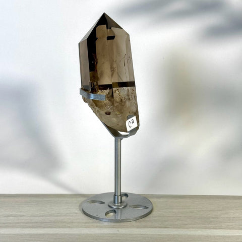 Smoky Quartz Point with Custom Stand D2 59 - Kenna's Crystals from TikTok