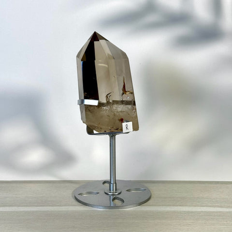 Smoky Quartz Point with Custom Stand D2 48 - Kenna's Crystals from TikTok
