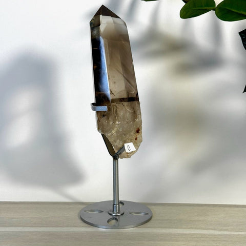 Smoky Quartz Point with Custom Stand D2 45 - Kenna's Crystals from TikTok