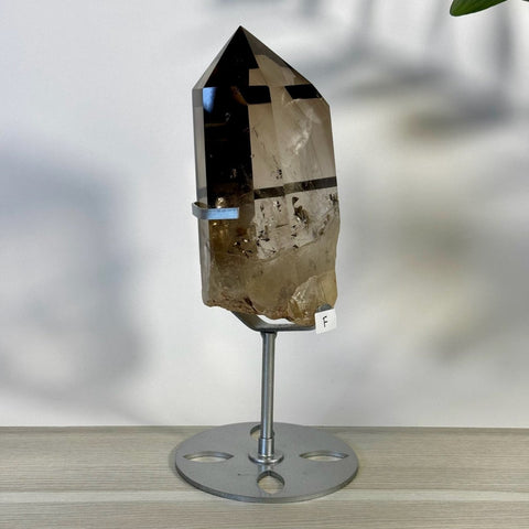 Smoky Quartz Point with Custom Stand D2 36 - Kenna's Crystals from TikTok