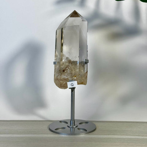 Smoky Quartz Point with Custom Stand Q 17 - Kenna's Crystals from TikTok