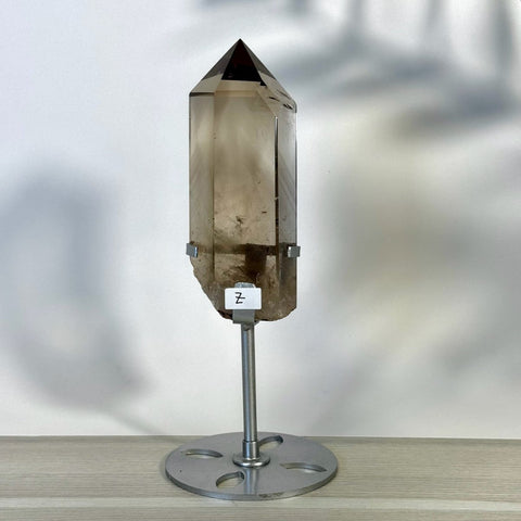 Smoky Quartz Point with Custom Stand Z 26 - Kenna's Crystals from TikTok