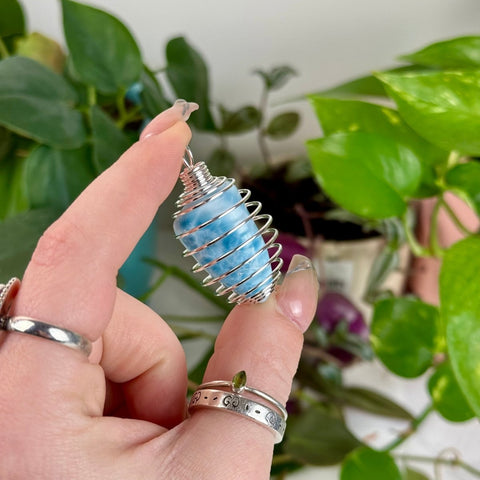 Spiral Crystal Cage 1 - Kenna's Crystals from TikTok