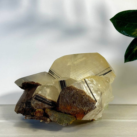 Statement Benz Calcite With Calico Pyrite (UV Reactive) D 4 - Kenna's Crystals from TikTok