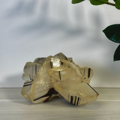 Statement Benz Calcite With Calico Pyrite (UV Reactive) E 5 - Kenna's Crystals from TikTok