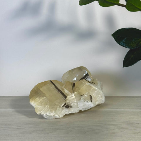 Statement Benz Calcite With Calico Pyrite (UV Reactive) F 6 - Kenna's Crystals from TikTok